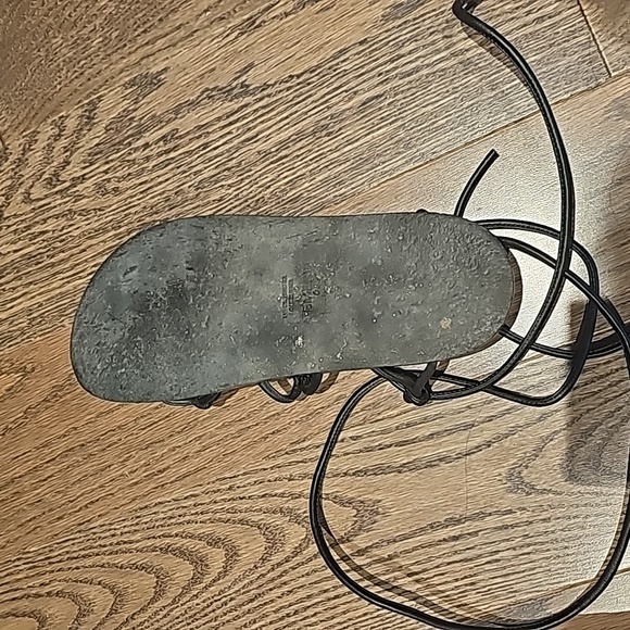 A.Emery Black "Tuli" Sandals, 37 - Picture 4 of 5